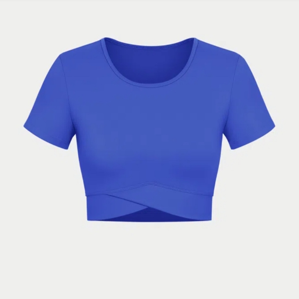 Halara short sleeve crop